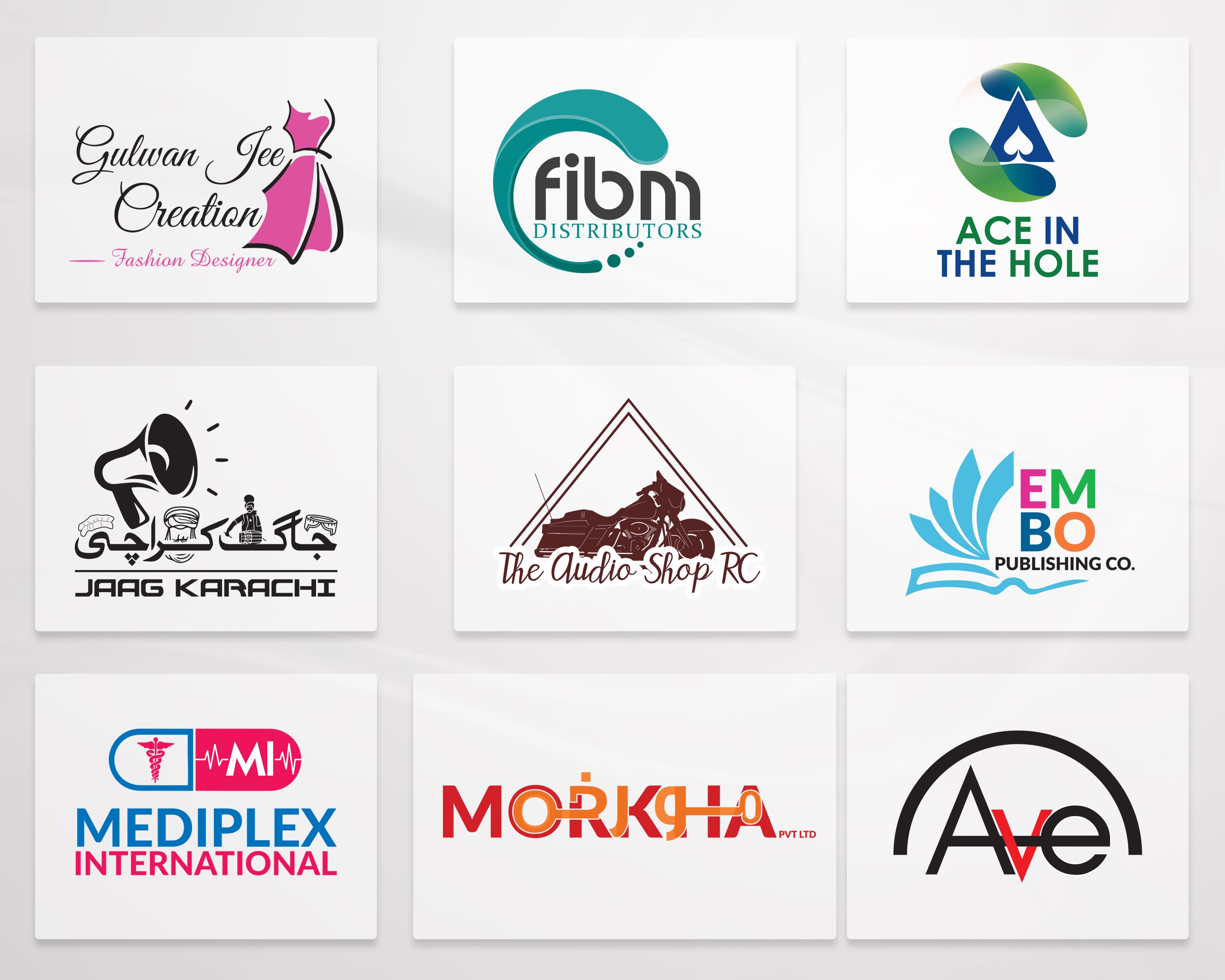 Minimal logo design Dubai branding identity inspiration 2026