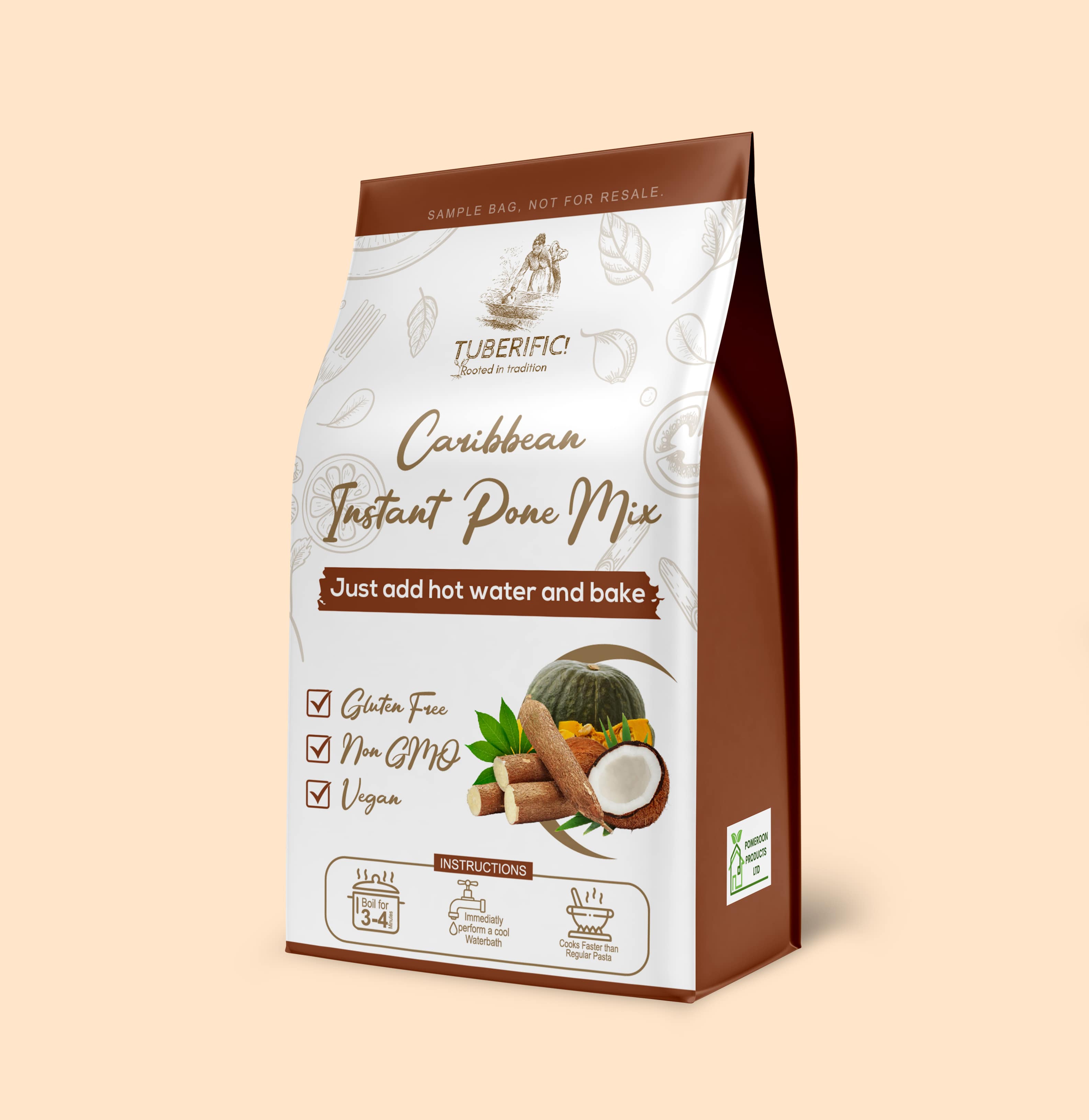 Pouch Packaging Mockup Design Dubai