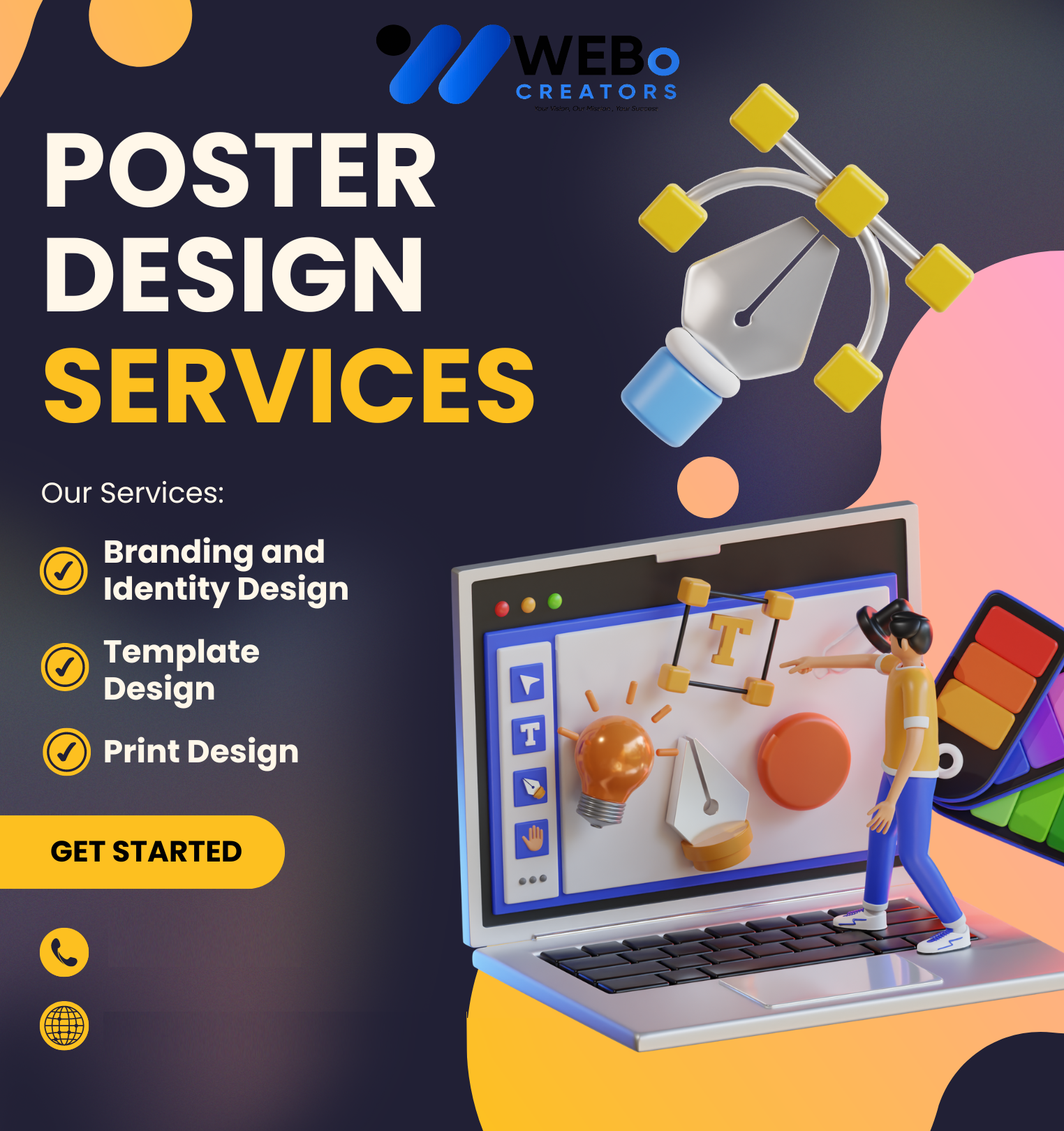 Best Print Design Services in Dubai Flyers Brochures Posters