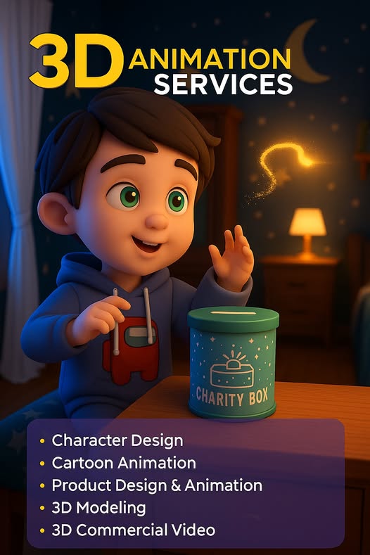 Motion Graphics Services - 3D Animation Studio Agency in Dubai